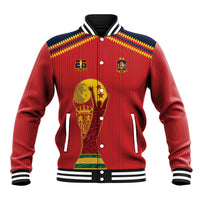 Spain Campeon del Mundo 2026 Baseball Jacket La Furia Roja History Has Been Made