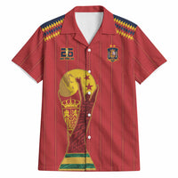 Spain Campeon del Mundo 2026 Hawaiian Shirt La Furia Roja History Has Been Made