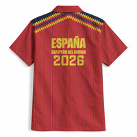 Spain Campeon del Mundo 2026 Hawaiian Shirt La Furia Roja History Has Been Made