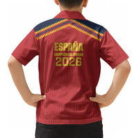 Spain Campeon del Mundo 2026 Hawaiian Shirt La Furia Roja History Has Been Made