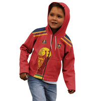 Spain Campeon del Mundo 2026 Kid Hoodie La Furia Roja History Has Been Made