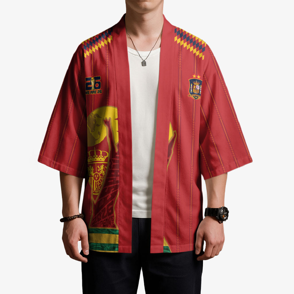Spain Campeon del Mundo 2026 Kimono La Furia Roja History Has Been Made