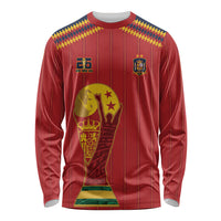 Spain Campeon del Mundo 2026 Long Sleeve Shirt La Furia Roja History Has Been Made
