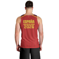 Spain Campeon del Mundo 2026 Men Tank Top La Furia Roja History Has Been Made
