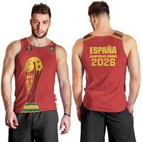 Spain Campeon del Mundo 2026 Men Tank Top La Furia Roja History Has Been Made