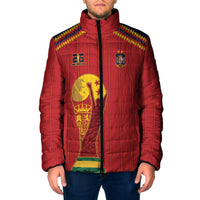 Spain Campeon del Mundo 2026 Padded Jacket La Furia Roja History Has Been Made