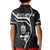 New Zealand Aotearoa Rugby Kid Polo Shirt Black Fern Maori Tribal Sporty Style - Wonder Print Shop