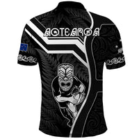 New Zealand Aotearoa Rugby Polo Shirt Black Fern Maori Tribal Sporty Style - Wonder Print Shop