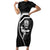 New Zealand Aotearoa Rugby Short Sleeve Bodycon Dress Black Fern Maori Tribal Sporty Style - Wonder Print Shop