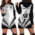 New Zealand Rugby Hoodie Dress Proud Aoteroa Stylised Maori Koru - Wonder Print Shop
