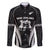 New Zealand Aotearoa Rugby Family Matching Summer Maxi Dress and Hawaiian Shirt Haka Dance Mixed Silver Fern Sporty Style - Wonder Print Shop