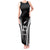 New Zealand Aotearoa Rugby Tank Maxi Dress Haka Dance Mixed Silver Fern Sporty Style - Wonder Print Shop