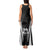 New Zealand Aotearoa Rugby Tank Maxi Dress Haka Dance Mixed Silver Fern Sporty Style - Wonder Print Shop