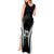 New Zealand Aotearoa Rugby Tank Maxi Dress Haka Dance Mixed Silver Fern Sporty Style - Wonder Print Shop