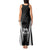 Custom New Zealand Aotearoa Rugby Tank Maxi Dress Haka Dance Mixed Silver Fern Sporty Style - Wonder Print Shop