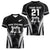 Custom New Zealand Aotearoa Rugby Women V Neck T Shirt Haka Dance Mixed Silver Fern Sporty Style - Wonder Print Shop