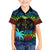 Fiji LGBT Kid Hawaiian Shirt Love Is Love Tapa Pattern Rainbow Water Color - Wonder Print Shop