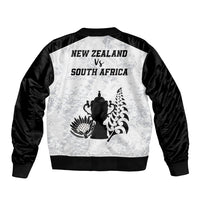 New Zealand South Africa Rugby Bomber Jacket History Commemorative World Cup Winners Unique LT9 - Wonder Print Shop