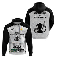 New Zealand South Africa Rugby Hoodie History Commemorative World Cup Winners Unique - Wonder Print Shop