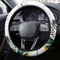 New Zealand South Africa Rugby Steering Wheel Cover History Commemorative World Cup Winners Unique - Wonder Print Shop