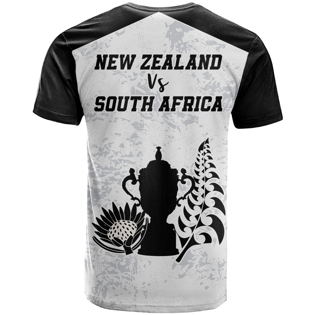 New Zealand South Africa Rugby T Shirt History Commemorative World Cup Winners Unique - Wonder Print Shop