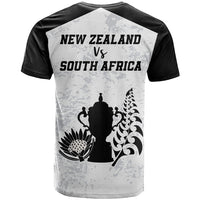 New Zealand South Africa Rugby T Shirt History Commemorative World Cup Winners Unique - Wonder Print Shop