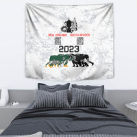 New Zealand South Africa Rugby Tapestry History Commemorative World Cup Winners Unique - Wonder Print Shop