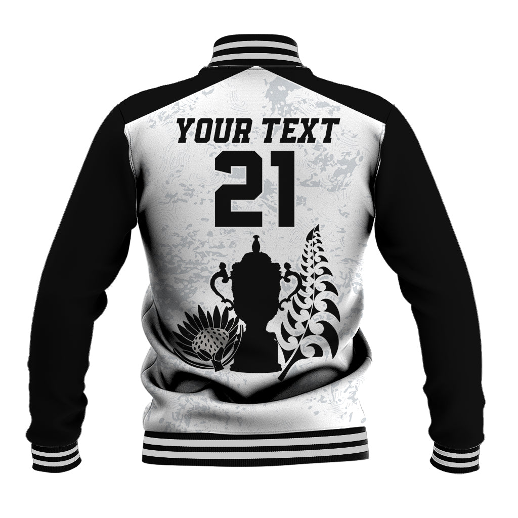 Custom New Zealand South Africa Rugby Baseball Jacket History Commemorative World Cup Winners Unique LT9 - Wonder Print Shop