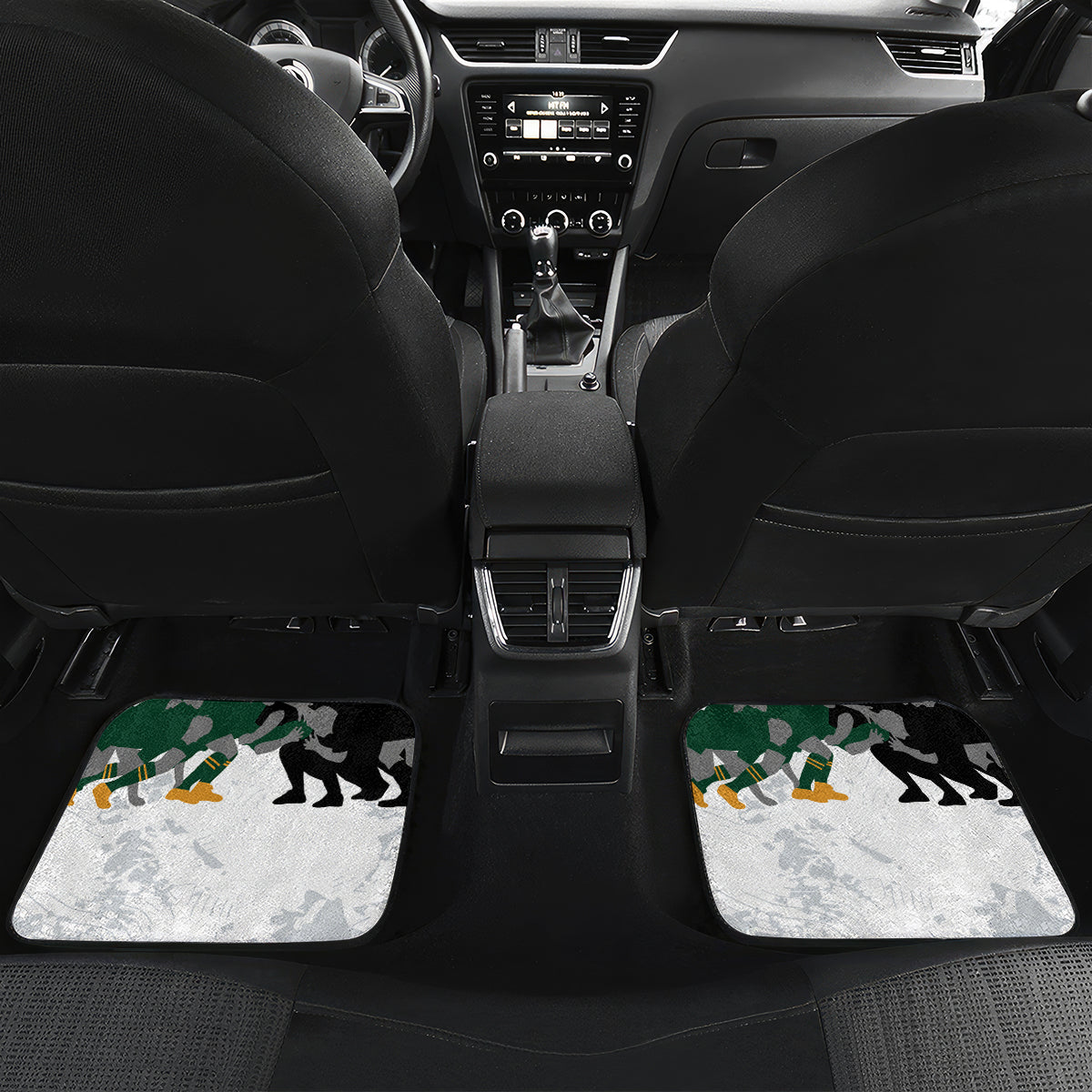 Custom New Zealand South Africa Rugby Car Mats History Commemorative World Cup Winners Unique LT9 - Wonder Print Shop