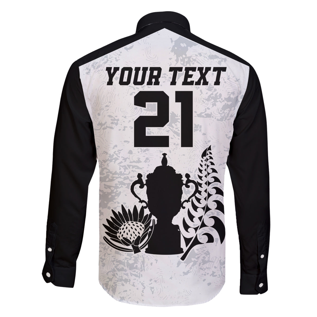 Custom New Zealand South Africa Rugby Family Matching Long Sleeve Bodycon Dress and Hawaiian Shirt History Commemorative World Cup Winners Unique LT9 - Wonder Print Shop