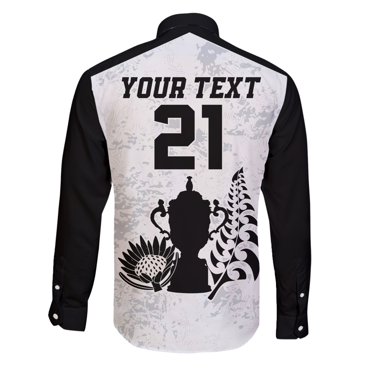 Custom New Zealand South Africa Rugby Family Matching Short Sleeve Bodycon Dress and Hawaiian Shirt History Commemorative World Cup Winners Unique - Wonder Print Shop