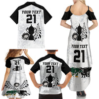 Custom New Zealand South Africa Rugby Family Matching Summer Maxi Dress and Hawaiian Shirt History Commemorative World Cup Winners Unique - Wonder Print Shop