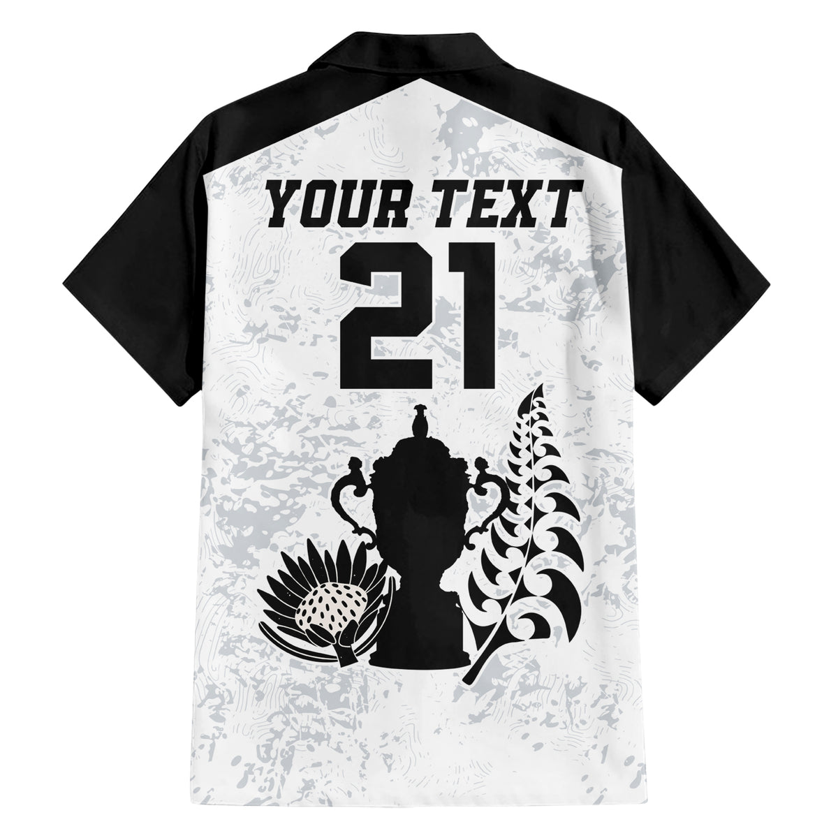 Custom New Zealand South Africa Rugby Hawaiian Shirt History Commemorative World Cup Winners Unique - Wonder Print Shop