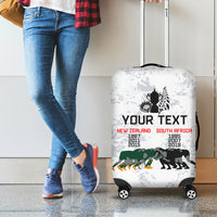 Custom New Zealand South Africa Rugby Luggage Cover History Commemorative World Cup Winners Unique - Wonder Print Shop