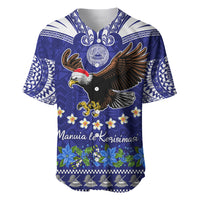 American Samoa Christmas Baseball Jersey Manuia le Kerisimasi Polynesian Tribal LT9 - Wonder Print Shop