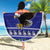 American Samoa Christmas Beach Blanket Manuia le Kerisimasi Polynesian Tribal LT9 - Wonder Print Shop