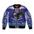 American Samoa Christmas Bomber Jacket Manuia le Kerisimasi Polynesian Tribal LT9 - Wonder Print Shop