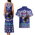 American Samoa Christmas Couples Matching Tank Maxi Dress and Hawaiian Shirt Manuia le Kerisimasi Polynesian Tribal LT9 - Wonder Print Shop
