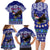 American Samoa Christmas Family Matching Long Sleeve Bodycon Dress and Hawaiian Shirt Manuia le Kerisimasi Polynesian Tribal LT9 - Wonder Print Shop