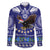 American Samoa Christmas Family Matching Long Sleeve Bodycon Dress and Hawaiian Shirt Manuia le Kerisimasi Polynesian Tribal LT9 - Wonder Print Shop