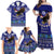 American Samoa Christmas Family Matching Off Shoulder Maxi Dress and Hawaiian Shirt Manuia le Kerisimasi Polynesian Tribal LT9 - Wonder Print Shop