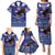 American Samoa Christmas Family Matching Puletasi Dress and Hawaiian Shirt Manuia le Kerisimasi Polynesian Tribal - Wonder Print Shop