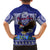 American Samoa Christmas Family Matching Short Sleeve Bodycon Dress and Hawaiian Shirt Manuia le Kerisimasi Polynesian Tribal - Wonder Print Shop
