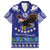 American Samoa Christmas Family Matching Short Sleeve Bodycon Dress and Hawaiian Shirt Manuia le Kerisimasi Polynesian Tribal - Wonder Print Shop