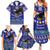 American Samoa Christmas Family Matching Summer Maxi Dress and Hawaiian Shirt Manuia le Kerisimasi Polynesian Tribal - Wonder Print Shop