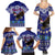 American Samoa Christmas Family Matching Summer Maxi Dress and Hawaiian Shirt Manuia le Kerisimasi Polynesian Tribal - Wonder Print Shop