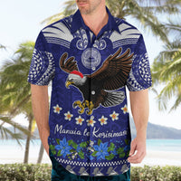 American Samoa Christmas Hawaiian Shirt Manuia le Kerisimasi Polynesian Tribal - Wonder Print Shop