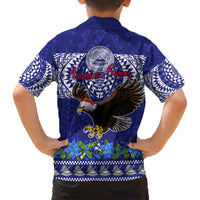 American Samoa Christmas Hawaiian Shirt Manuia le Kerisimasi Polynesian Tribal - Wonder Print Shop
