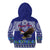 American Samoa Christmas Kid Hoodie Manuia le Kerisimasi Polynesian Tribal - Wonder Print Shop