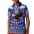 American Samoa Christmas Kid Polo Shirt Manuia le Kerisimasi Polynesian Tribal - Wonder Print Shop